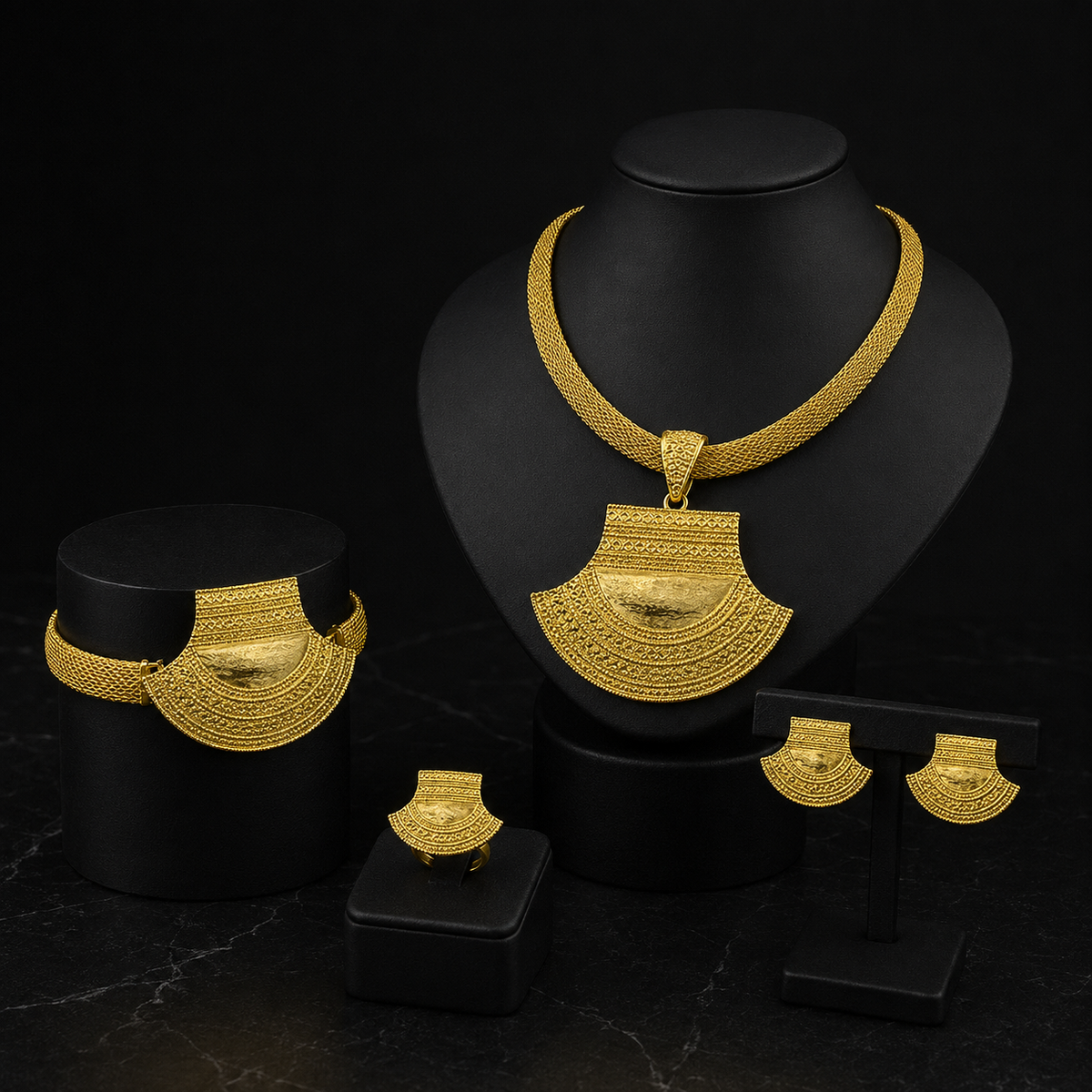 Nubian Fans Set