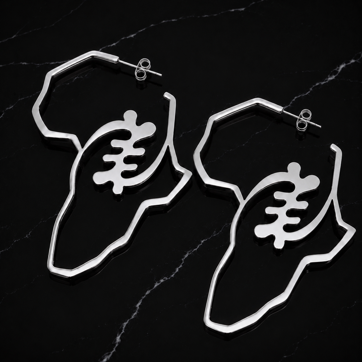 Gye Nyame Africa Earrings