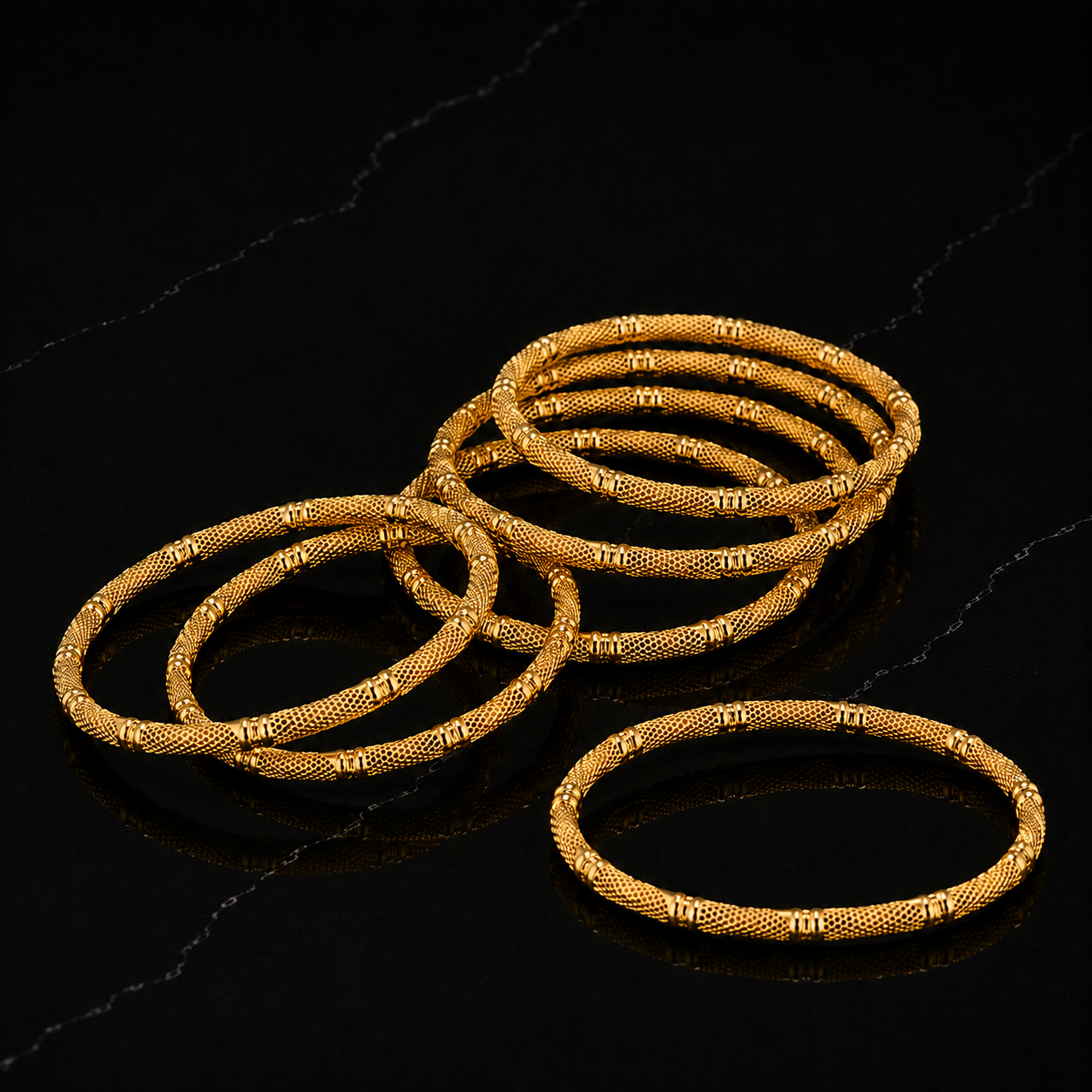 Solar Row Bracelets