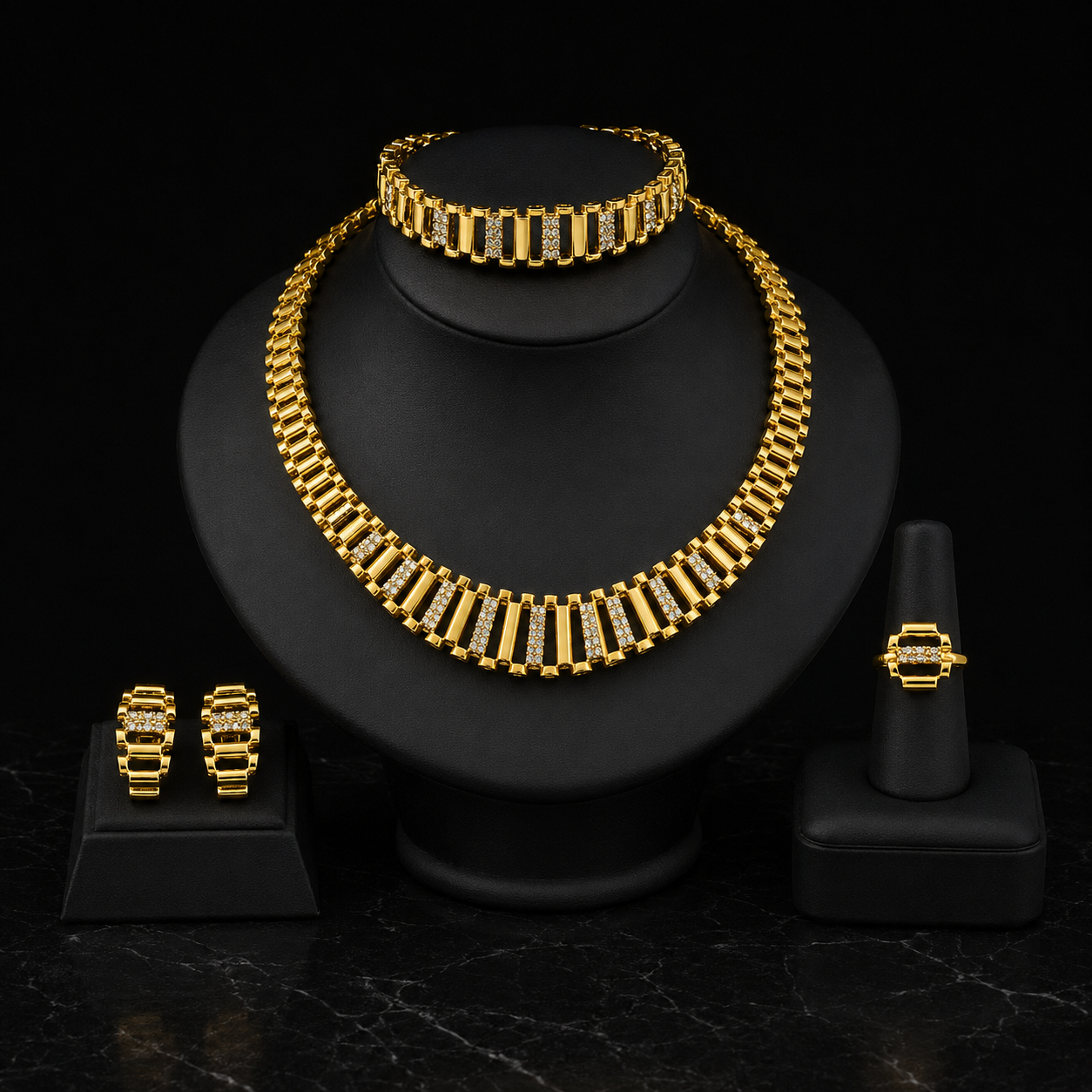 Parure Barrettes du Jolof