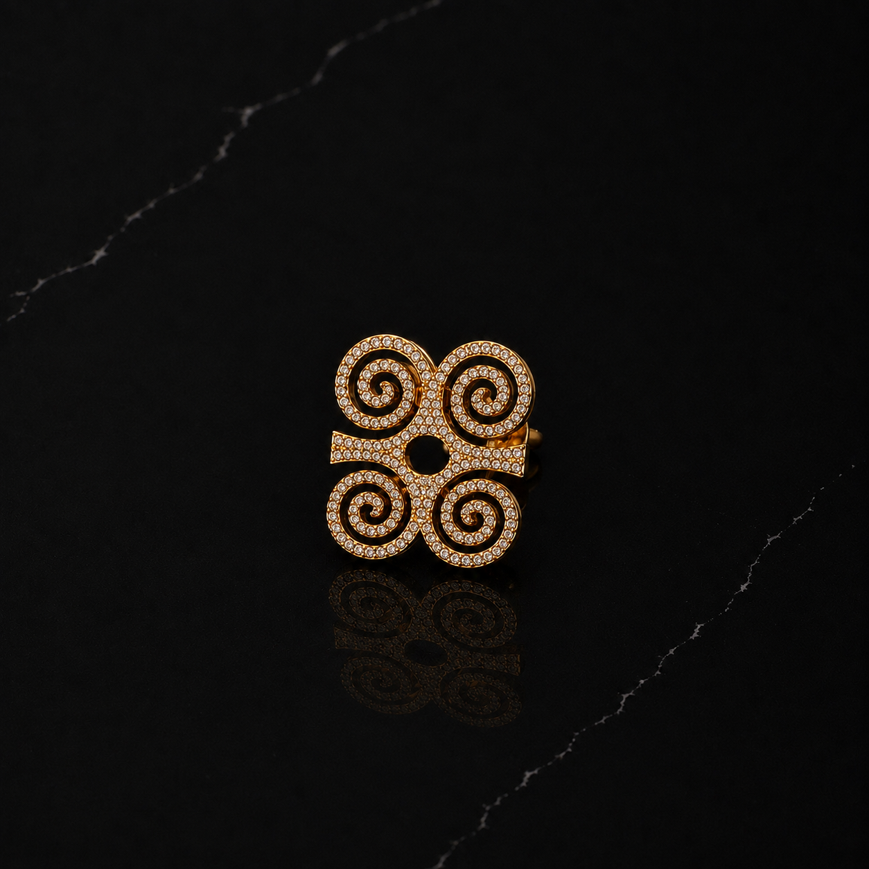 Symbolic Adinkra Earrings