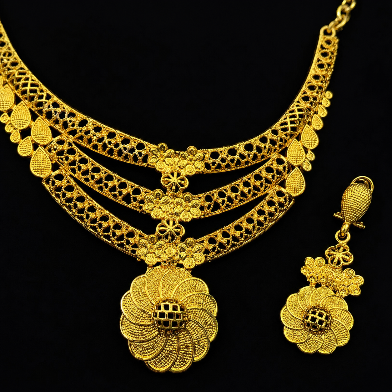 Lunda Floral Cascade Set
