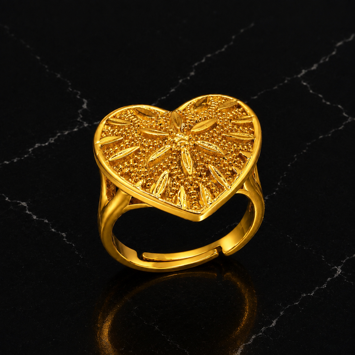 Bague Cœur de Zanzibar