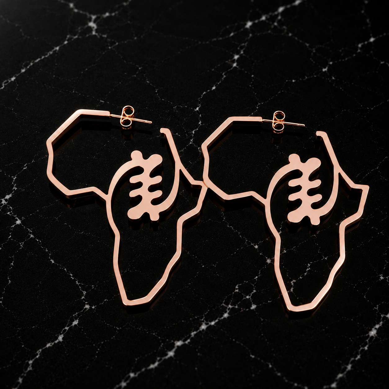 Gye Nyame Africa Earrings