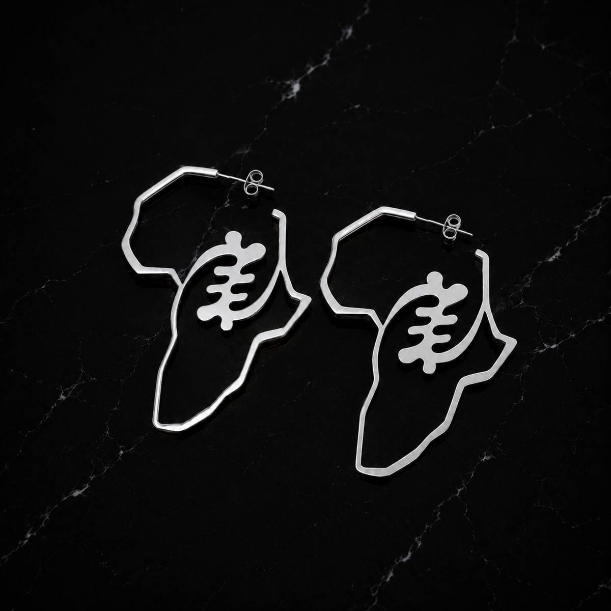 Gye Nyame Africa Earrings