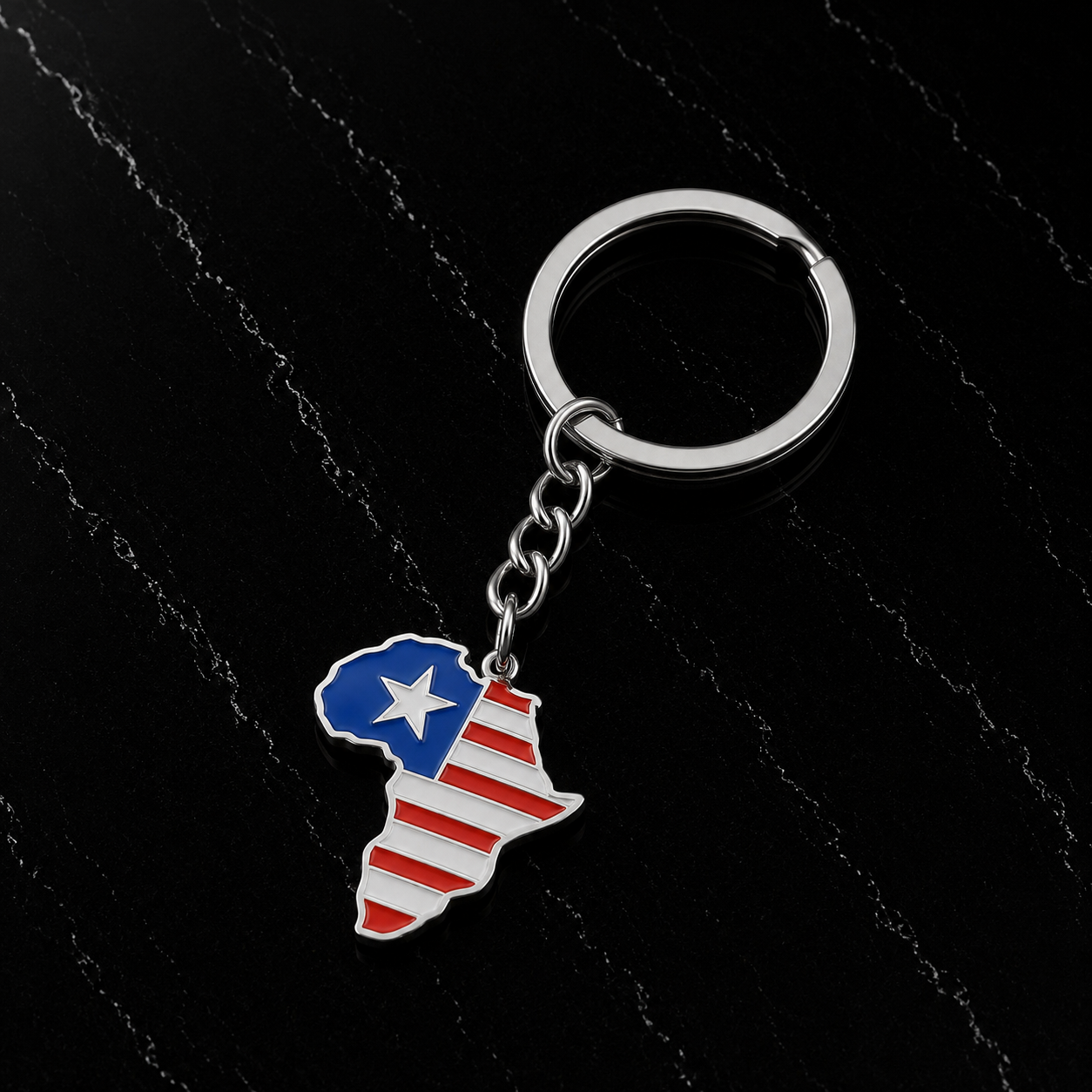 African Lands Keychain