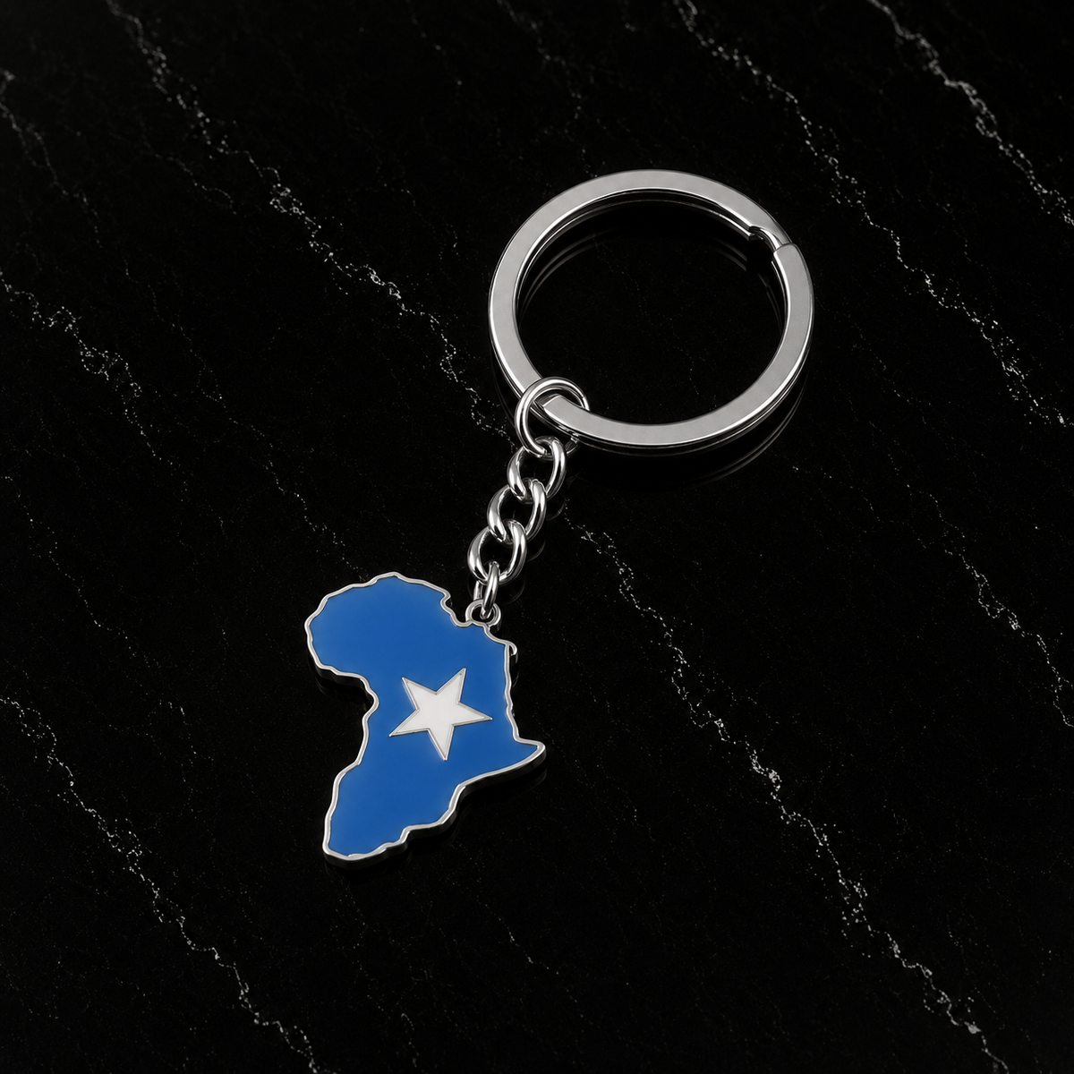 African Lands Keychain