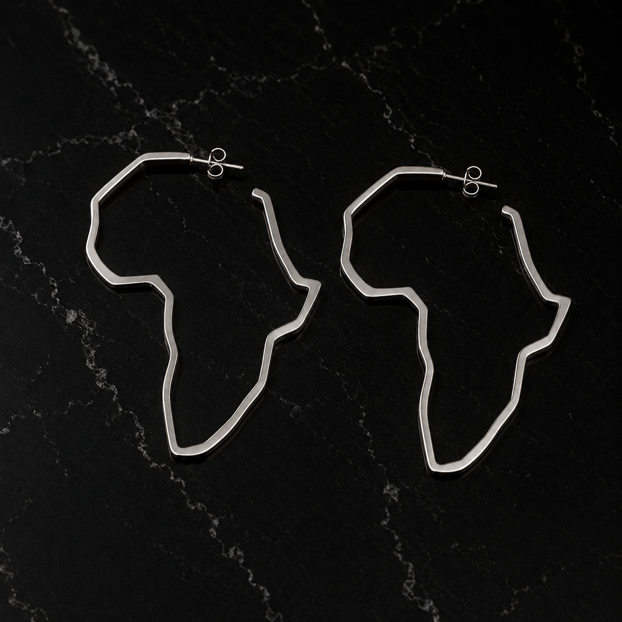 Alkebulan Silhouette Hoops