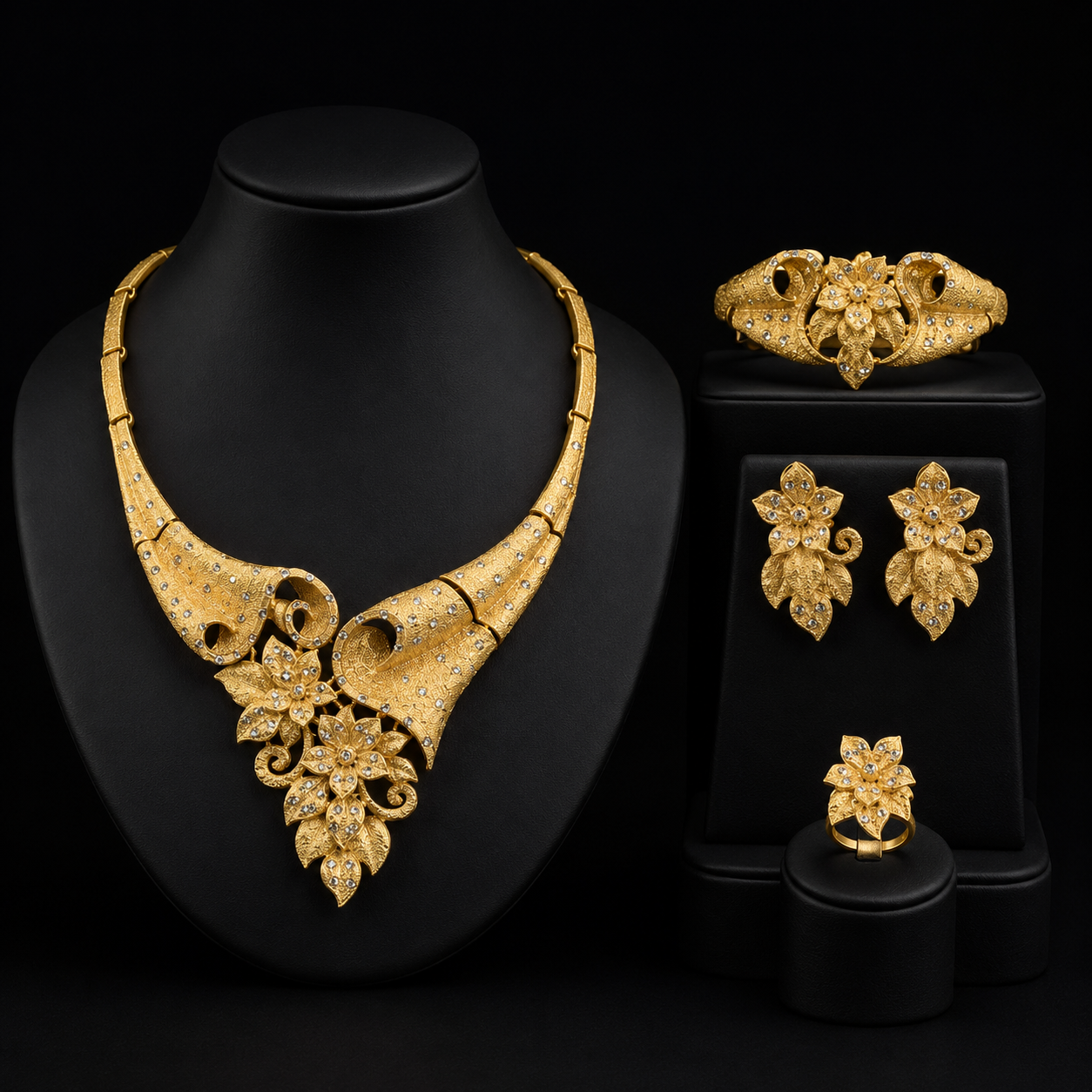 Parure Panaches du Kongo