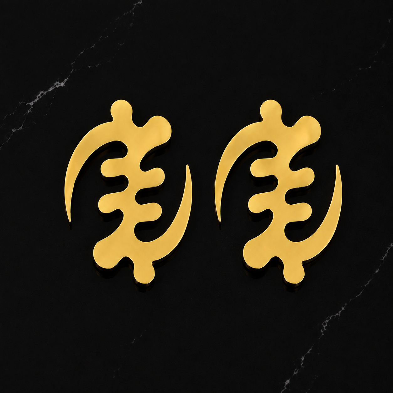 Boucles Adinkra Gye Nyame