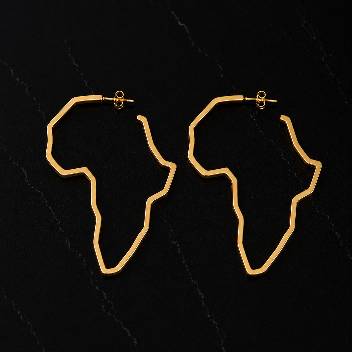 Alkebulan Silhouette Hoops