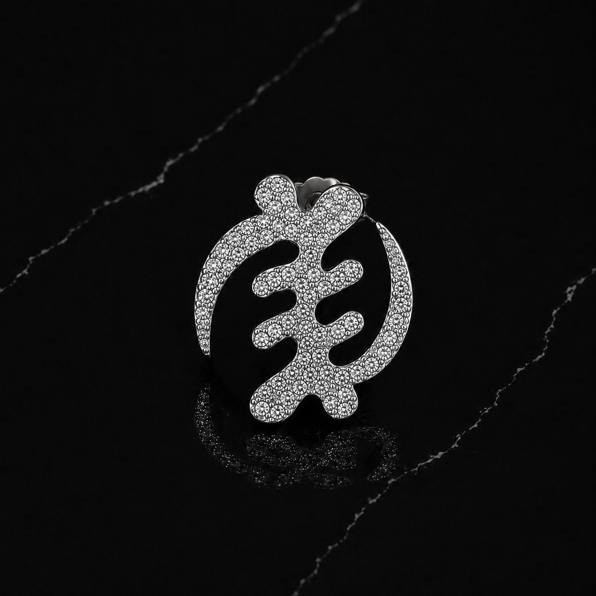 Symbolic Adinkra Earrings