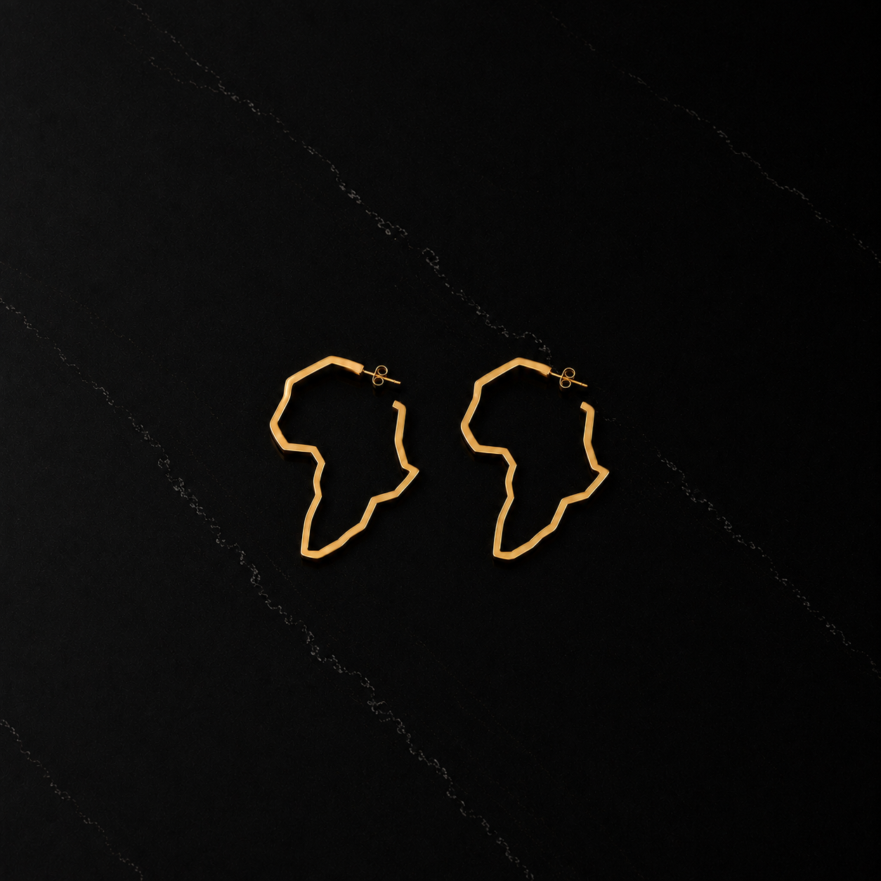 Alkebulan Silhouette Hoops