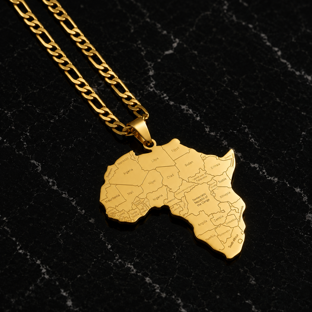 Collier Afrique des Nations