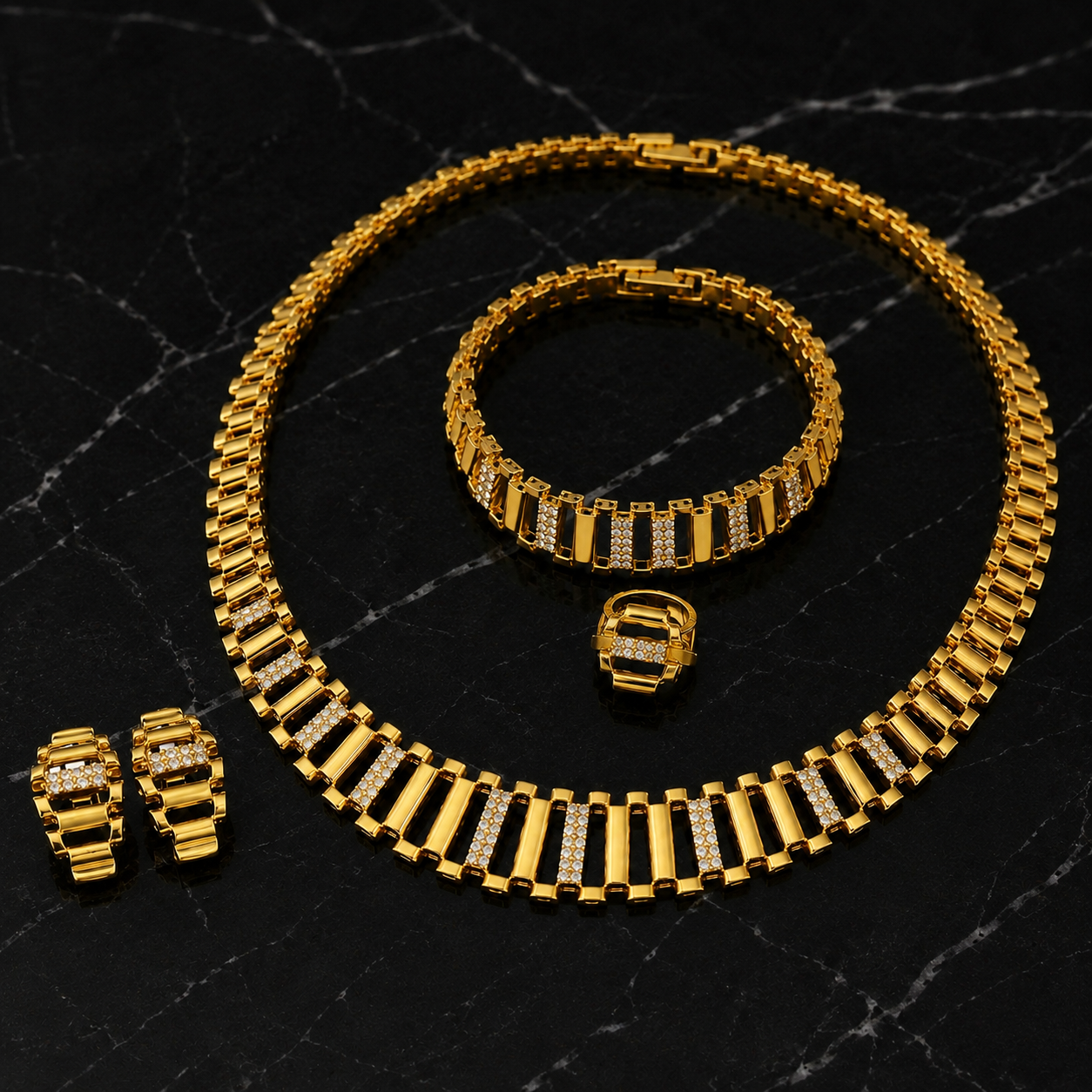 Parure Barrettes du Jolof