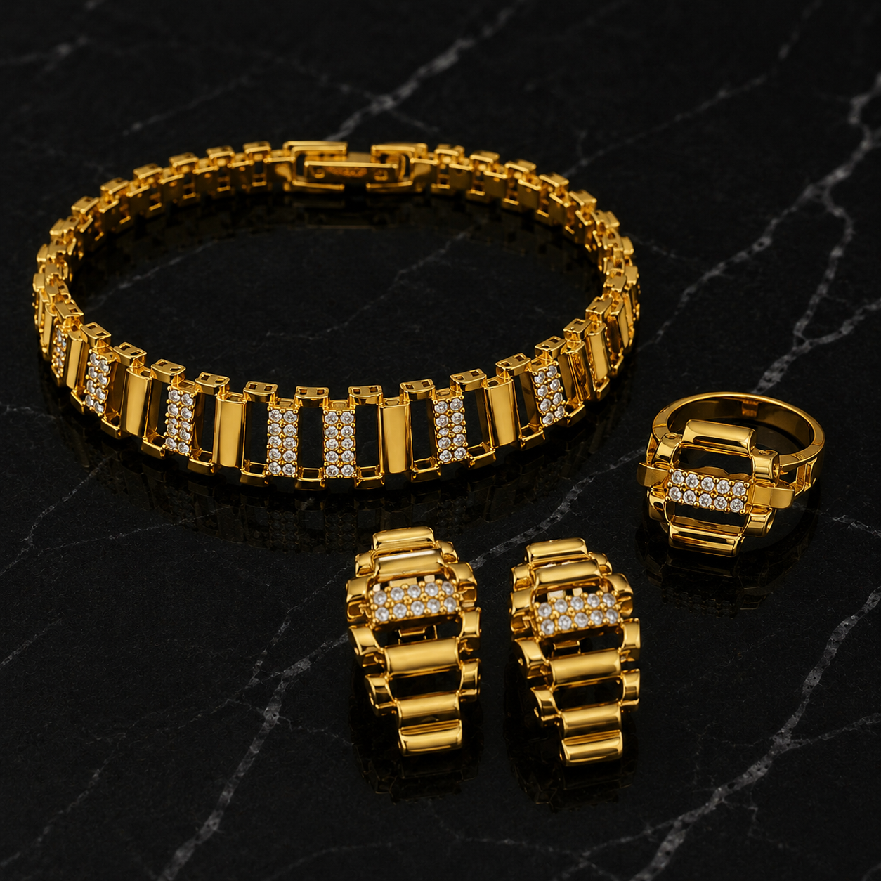 Parure Barrettes du Jolof