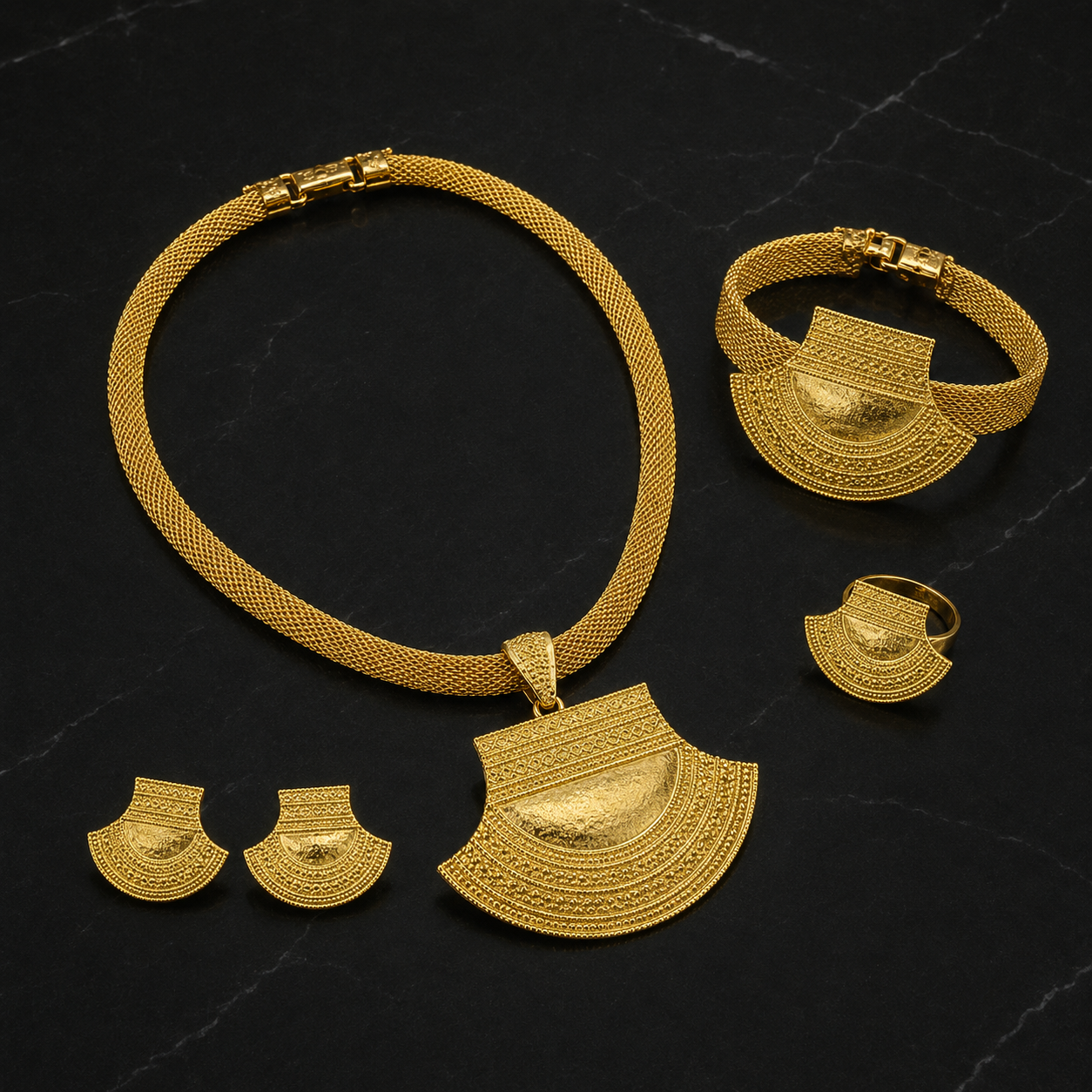 Nubian Fans Set
