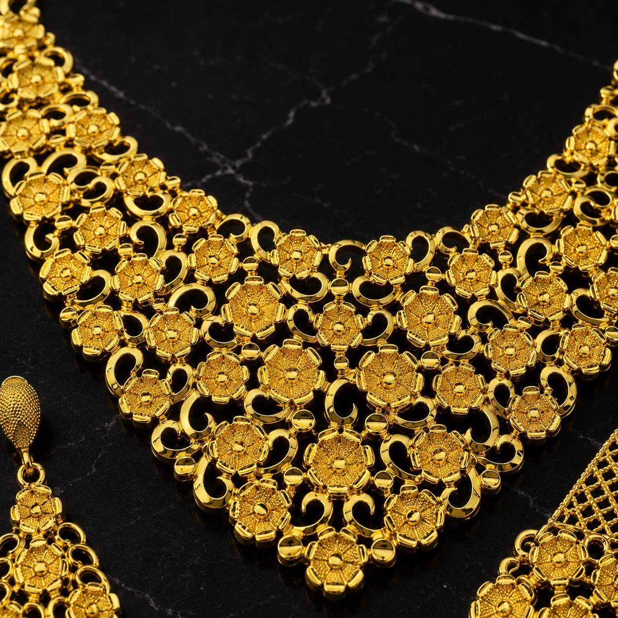 Parure Broderies de Bonoman