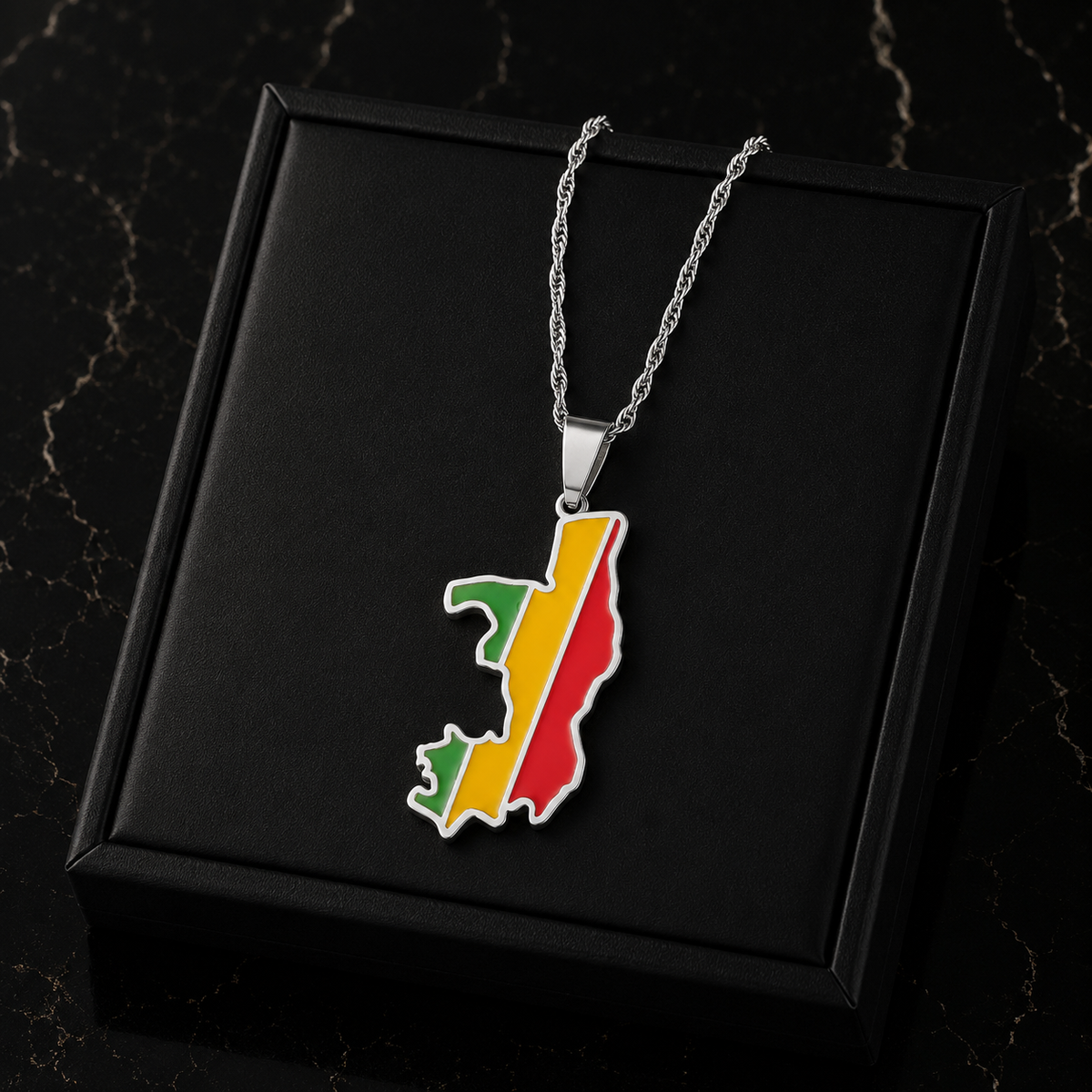 Republic of the Congo Necklace