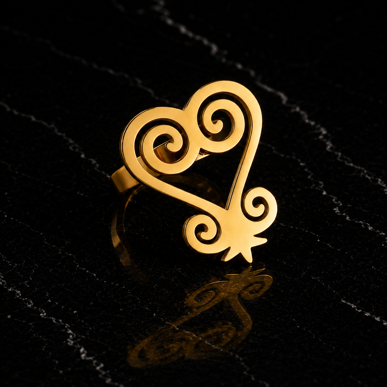 Adinkra Soul Rings
