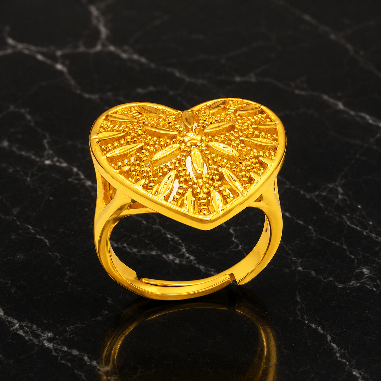 Bague Cœur de Zanzibar