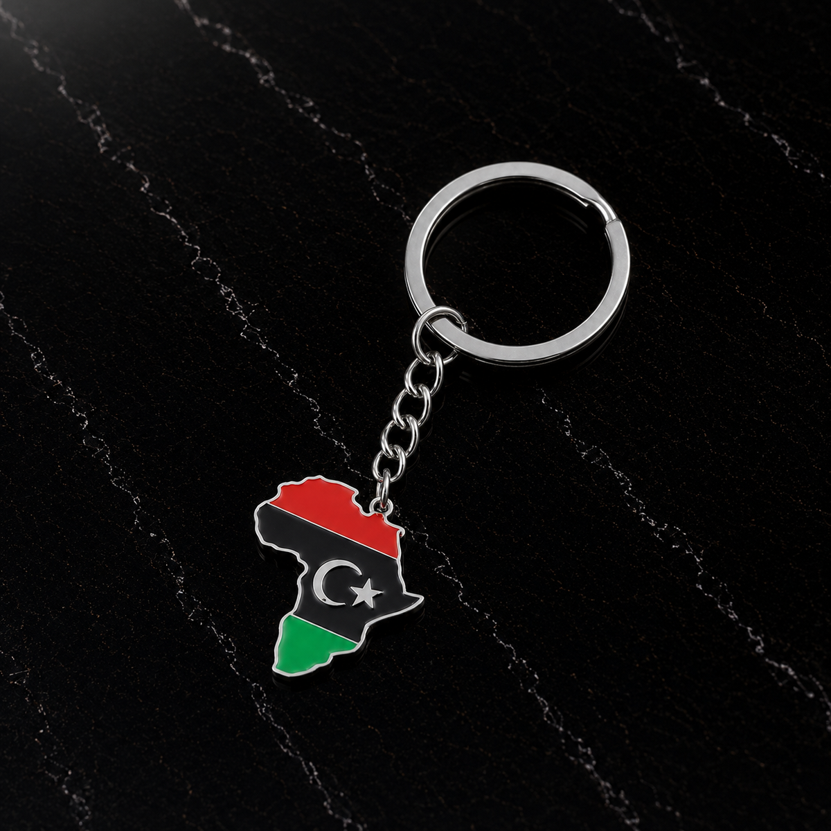 Africa Flags Keychain