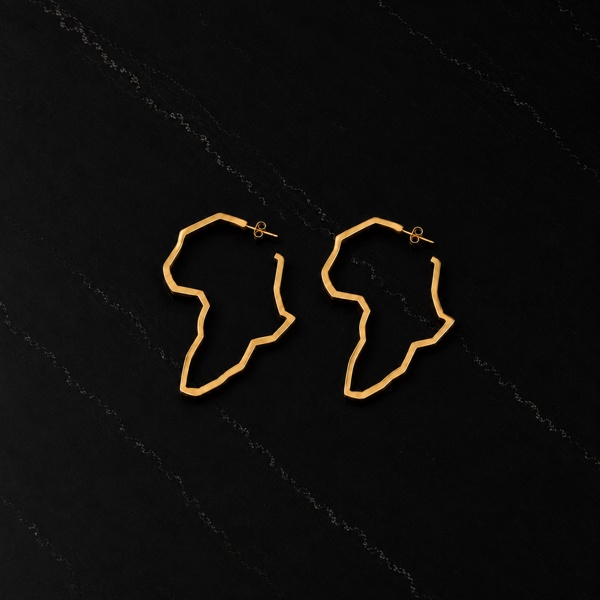 Alkebulan Silhouette Hoops