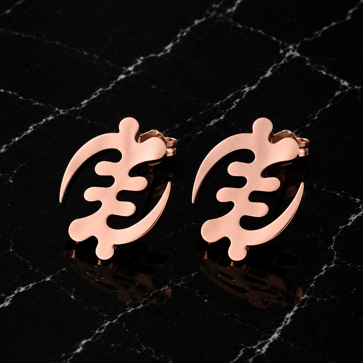 Boucles Adinkra Gye Nyame