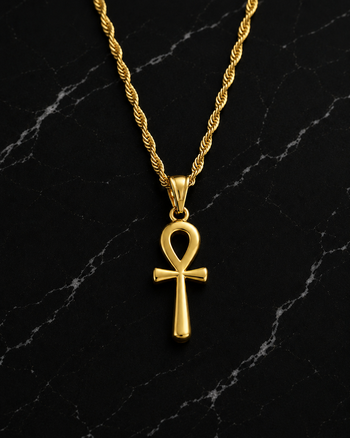Nile Ankh Necklace