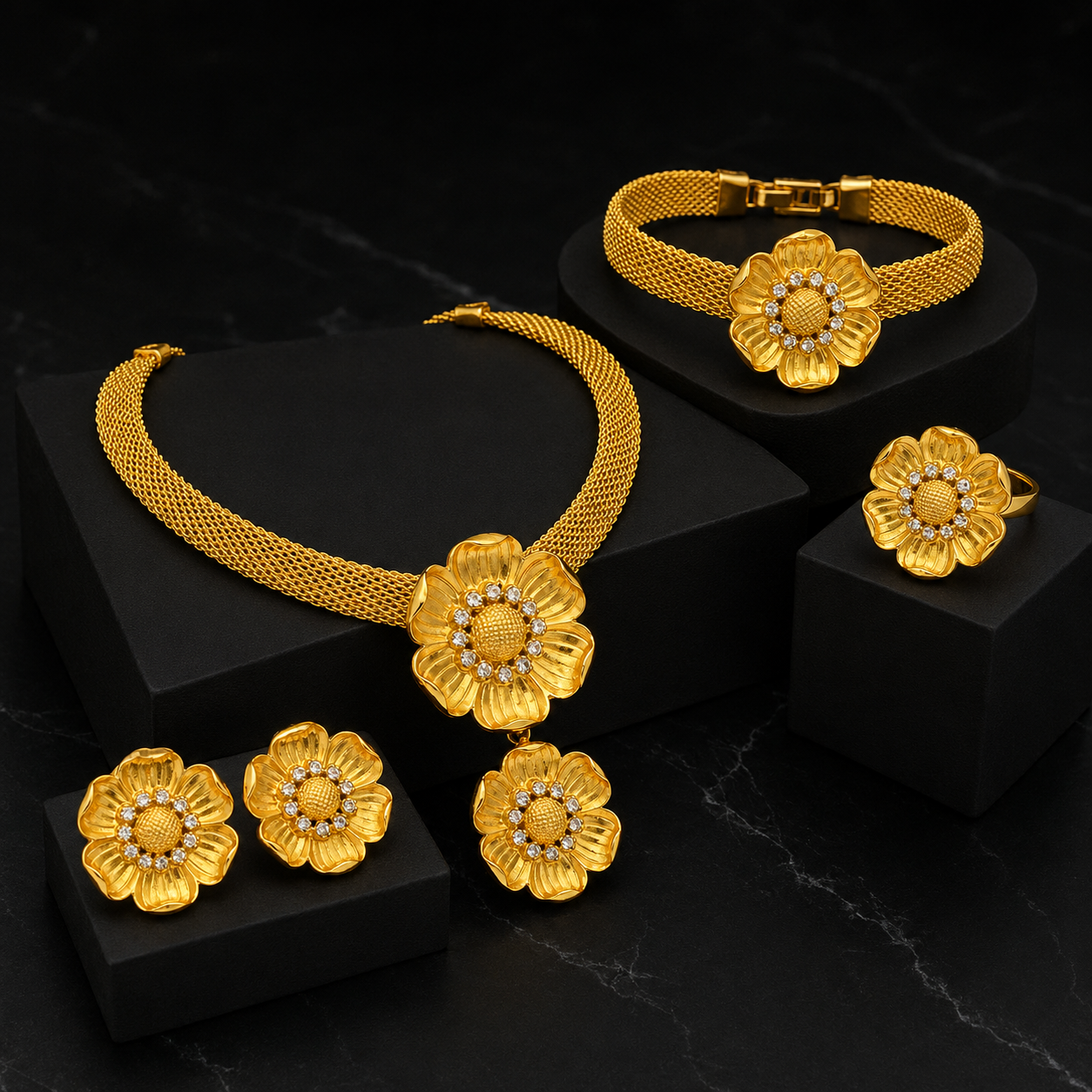 Corolles d'Oyo Jewelry Set