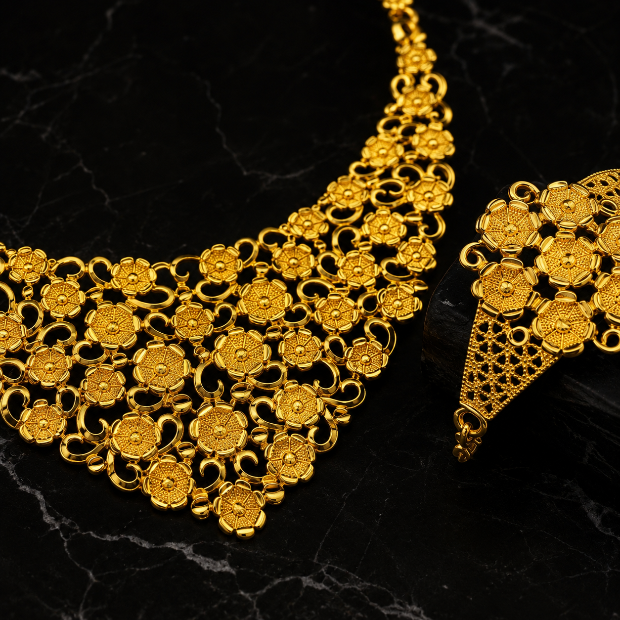 Parure Broderies de Bonoman