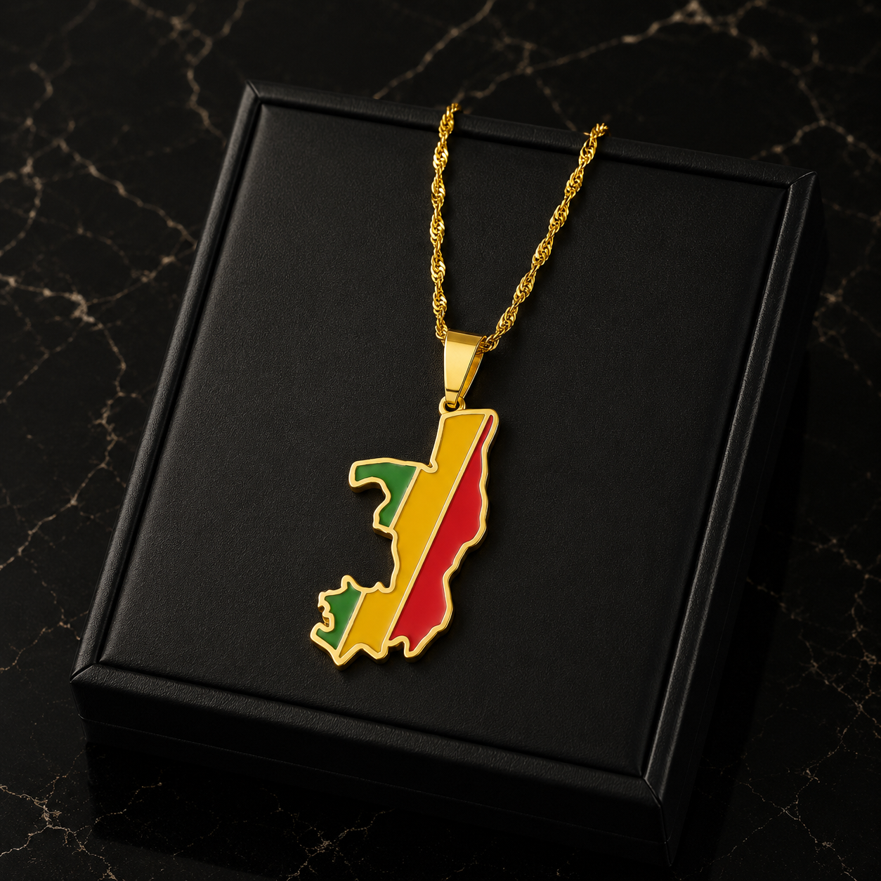 Republic of the Congo Necklace