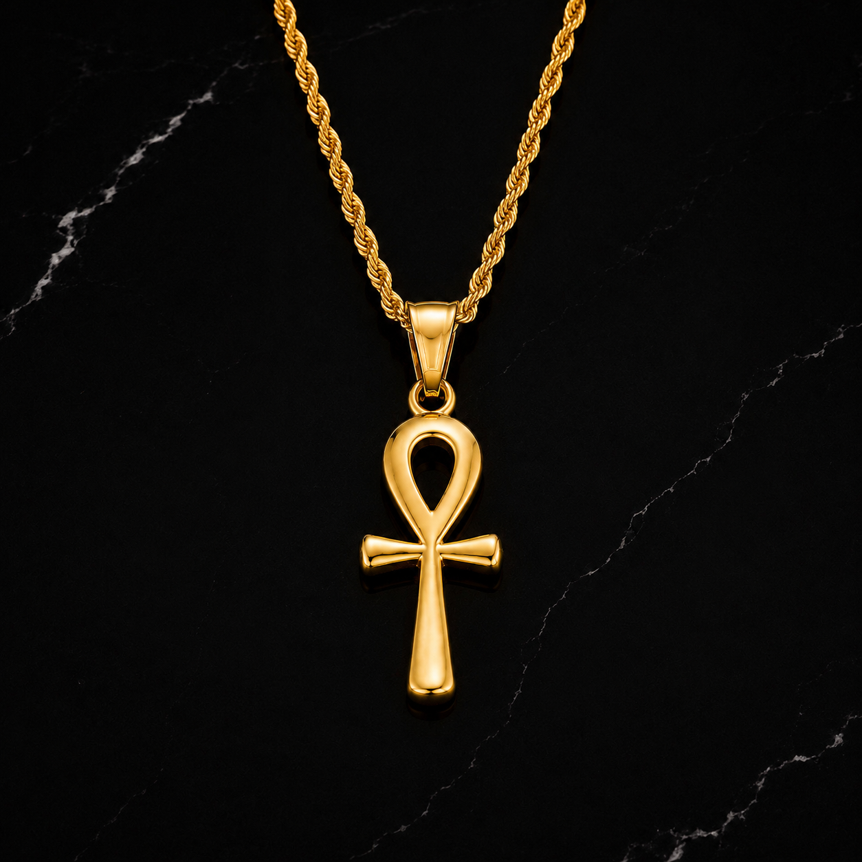 Nile Ankh Necklace
