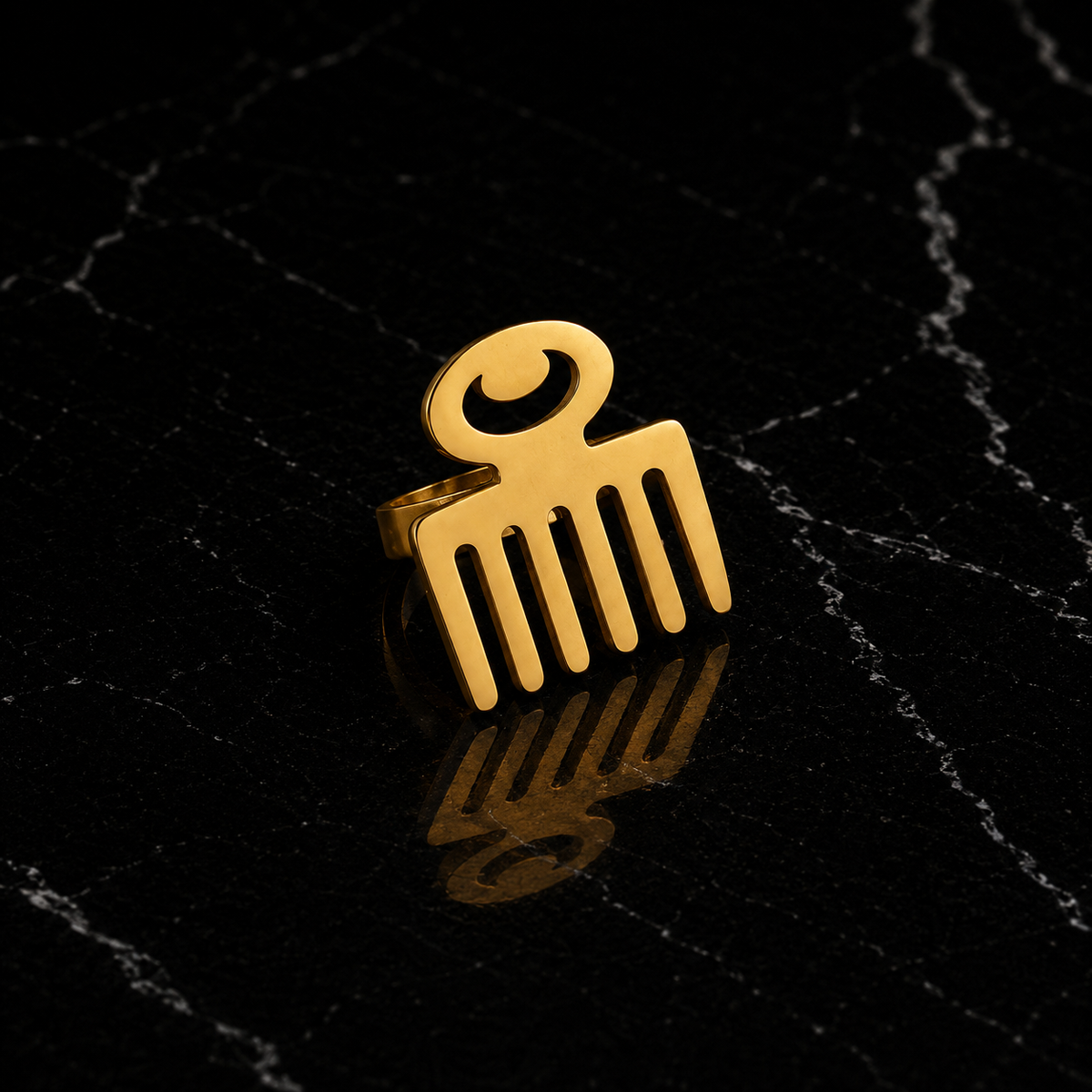 Adinkra Soul Rings