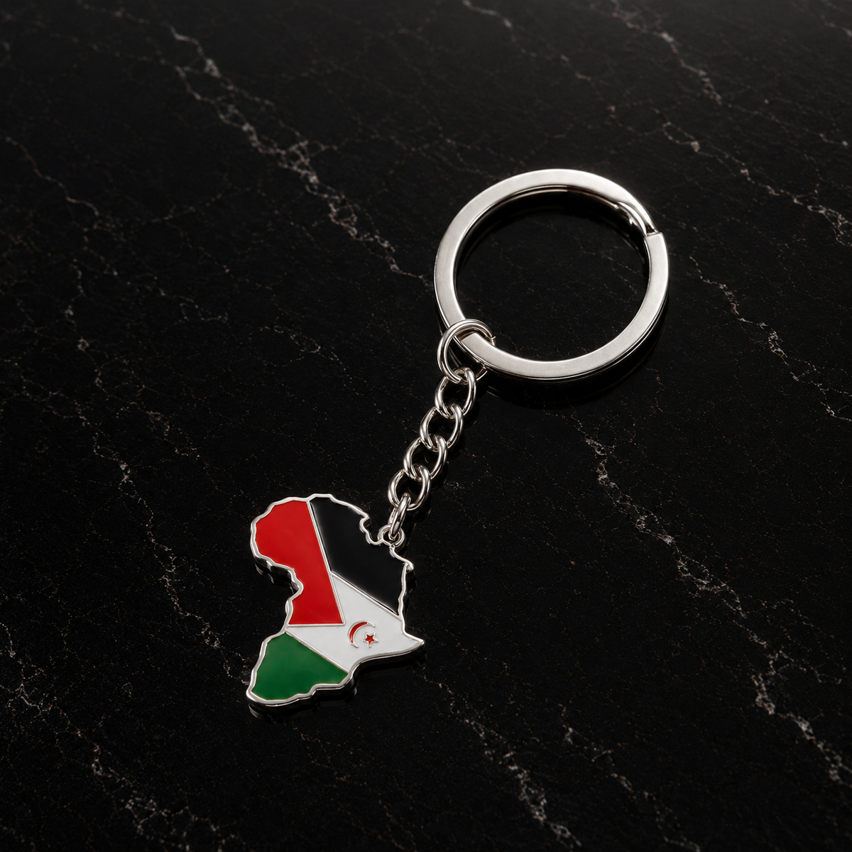 Africa Flags Keychain