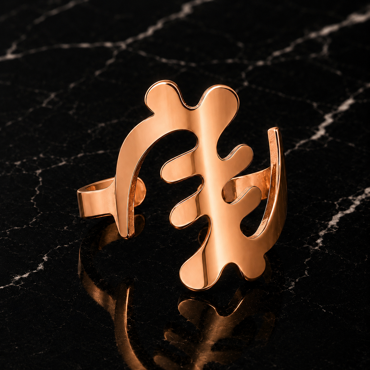 Adinkra Gye Nyame Rings