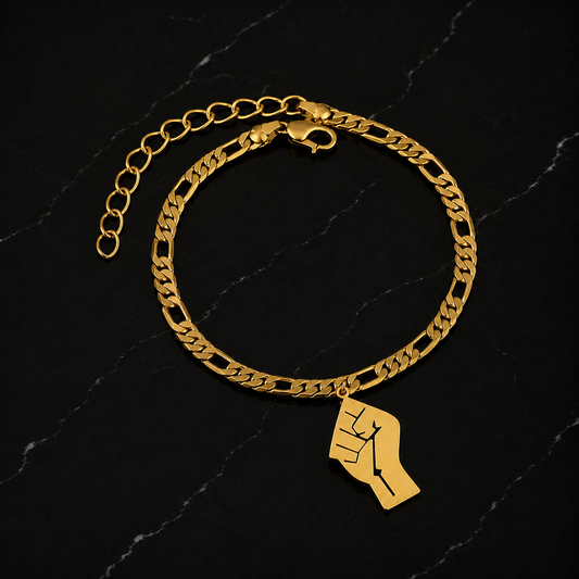 Unity Fist Ankle Bracelet