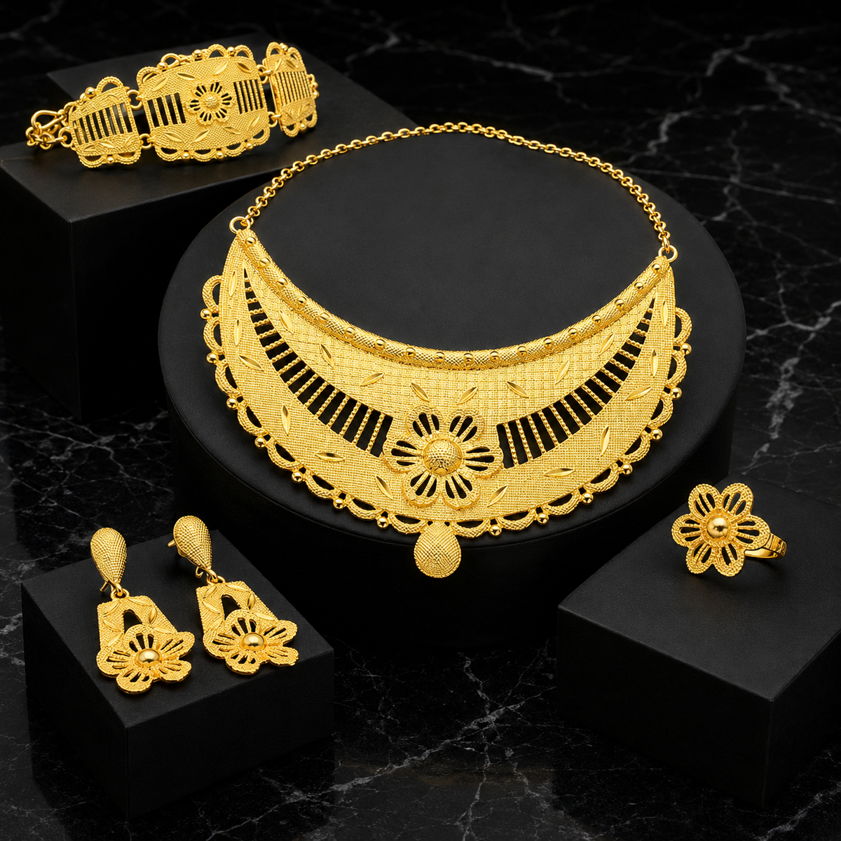 Ségou Blossoming Crescent Set