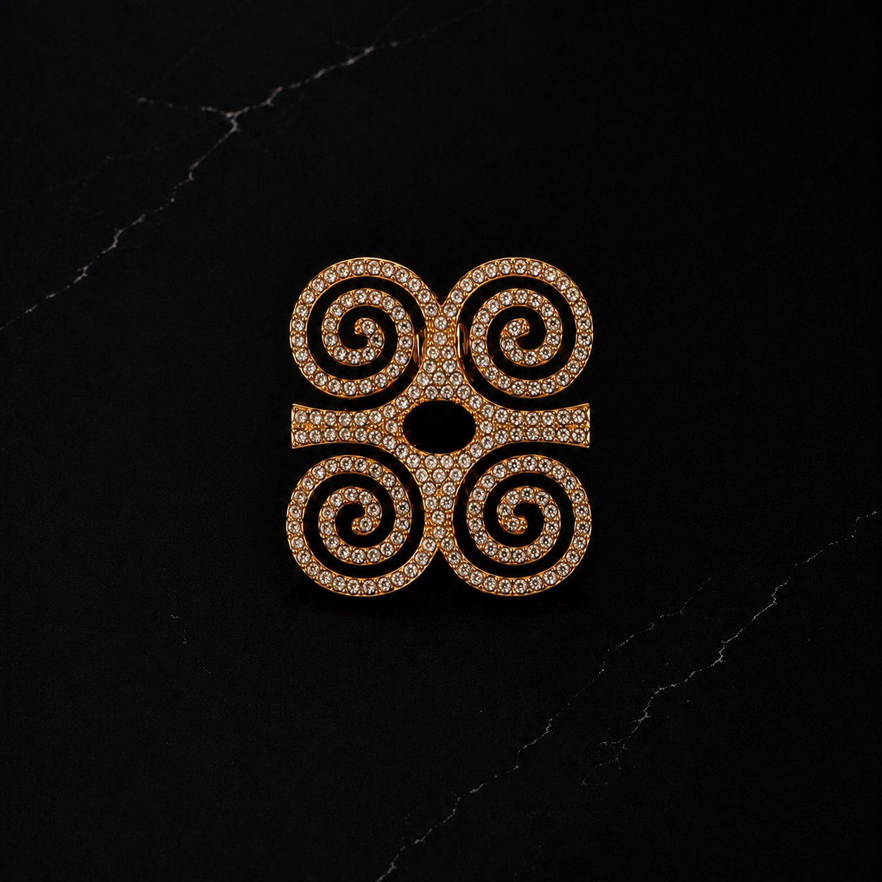 Symbolic Adinkra Earrings