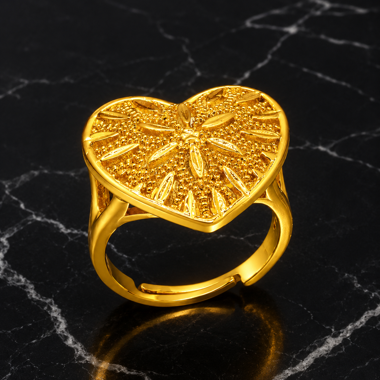 Bague Cœur de Zanzibar