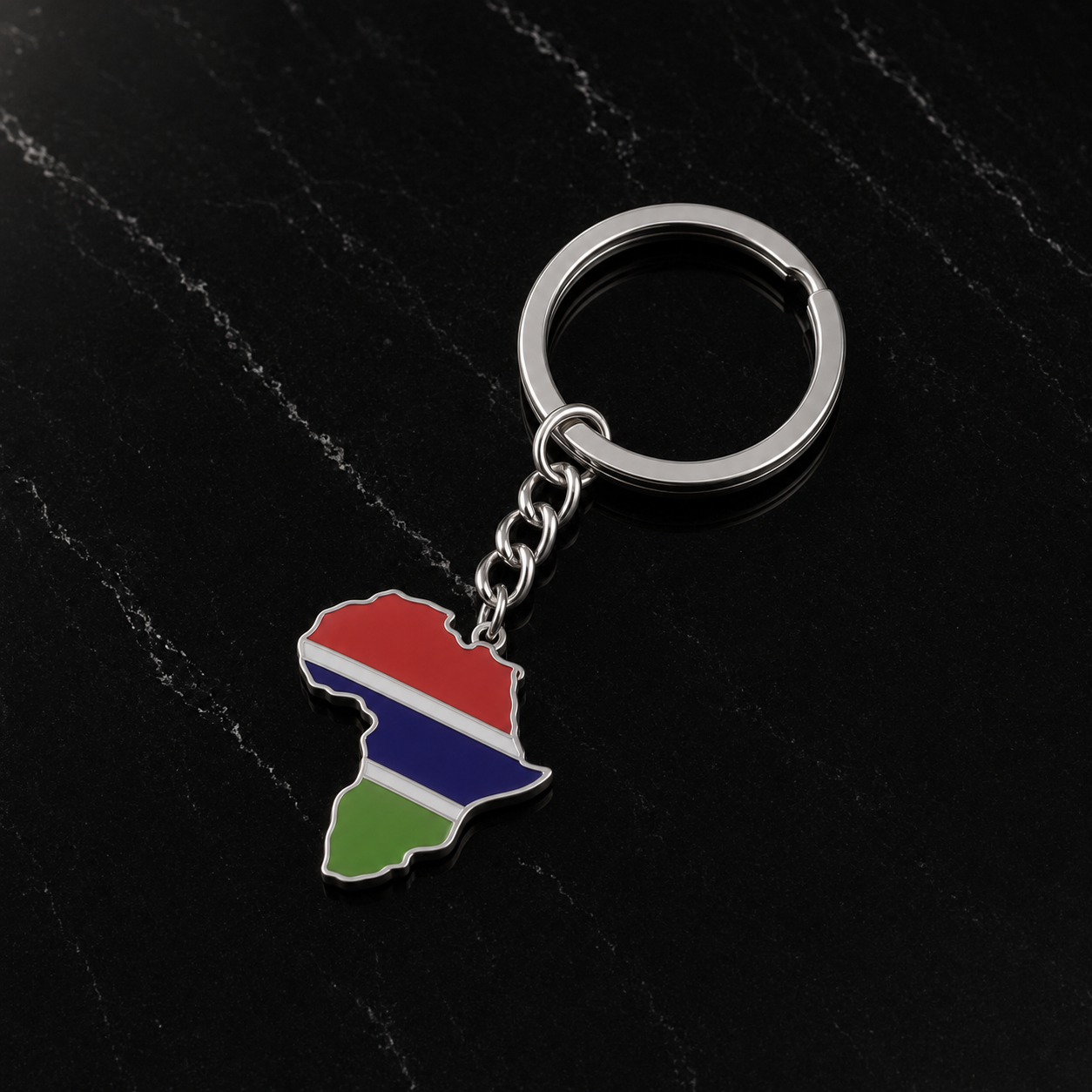 African Lands Keychain