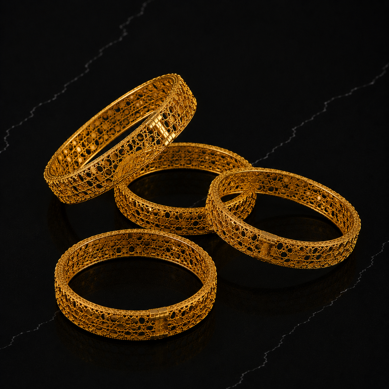 Nubian Lace Bracelets