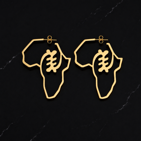Gye Nyame Africa Earrings