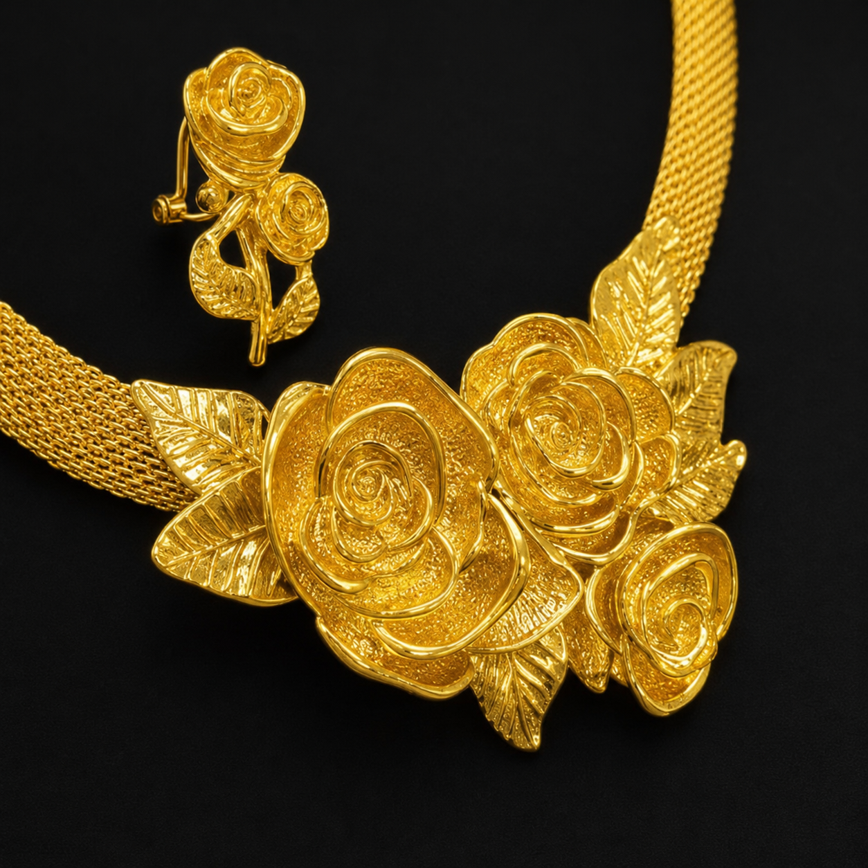Bouquet Royal of Dahomey Parure