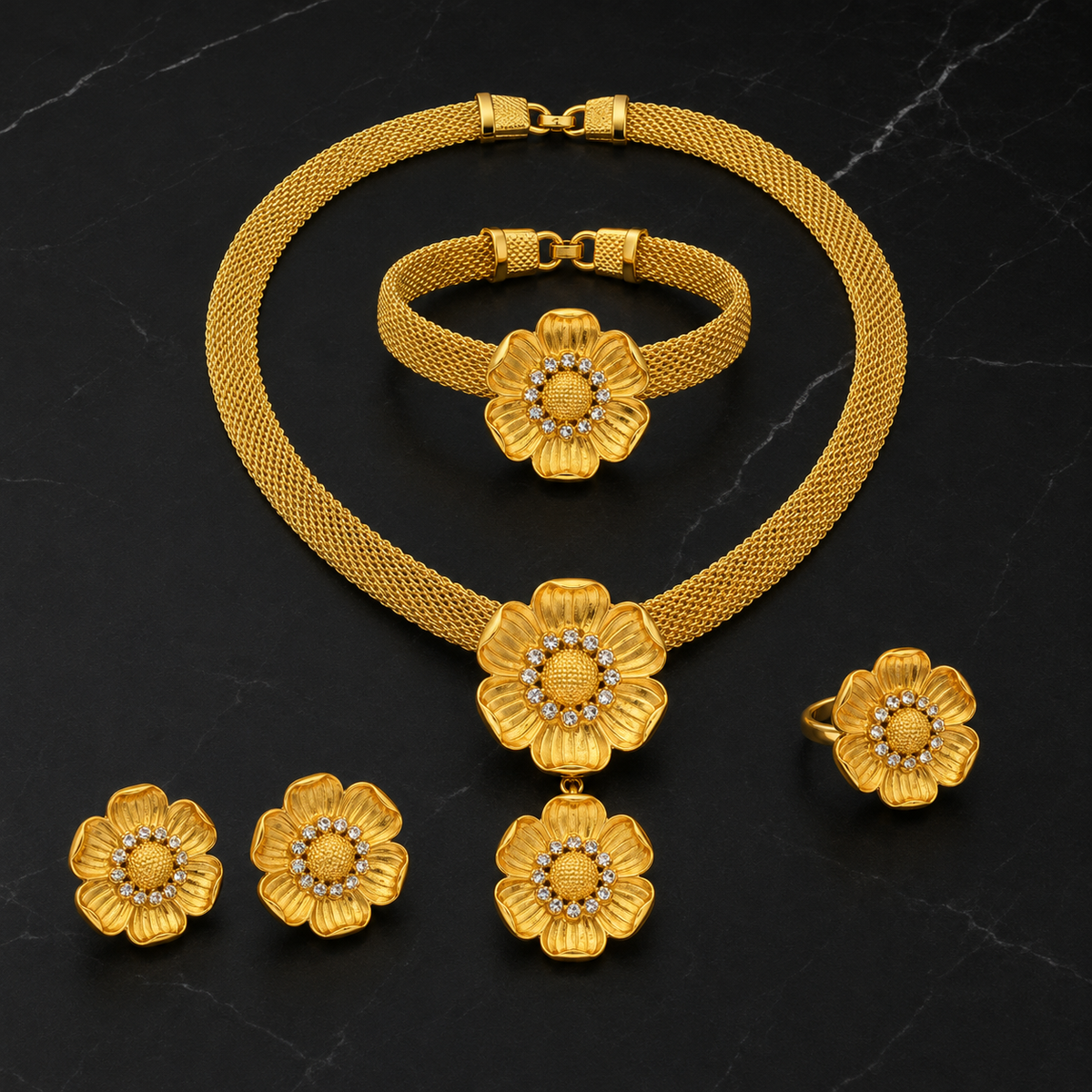 Corolles d'Oyo Jewelry Set