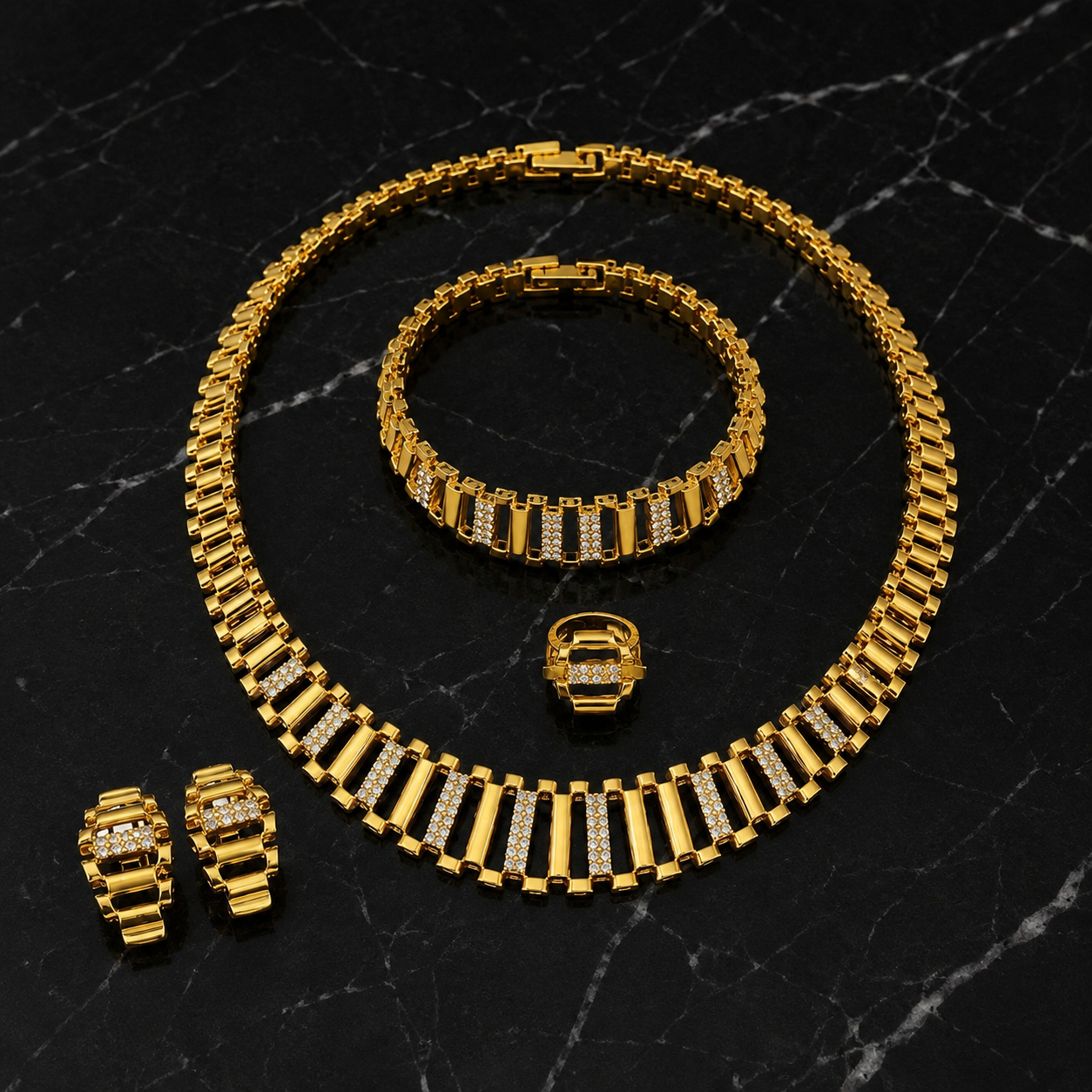 Parure Barrettes du Jolof