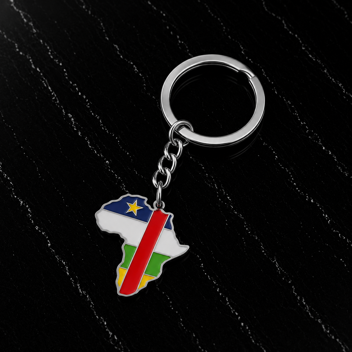 African Lands Keychain