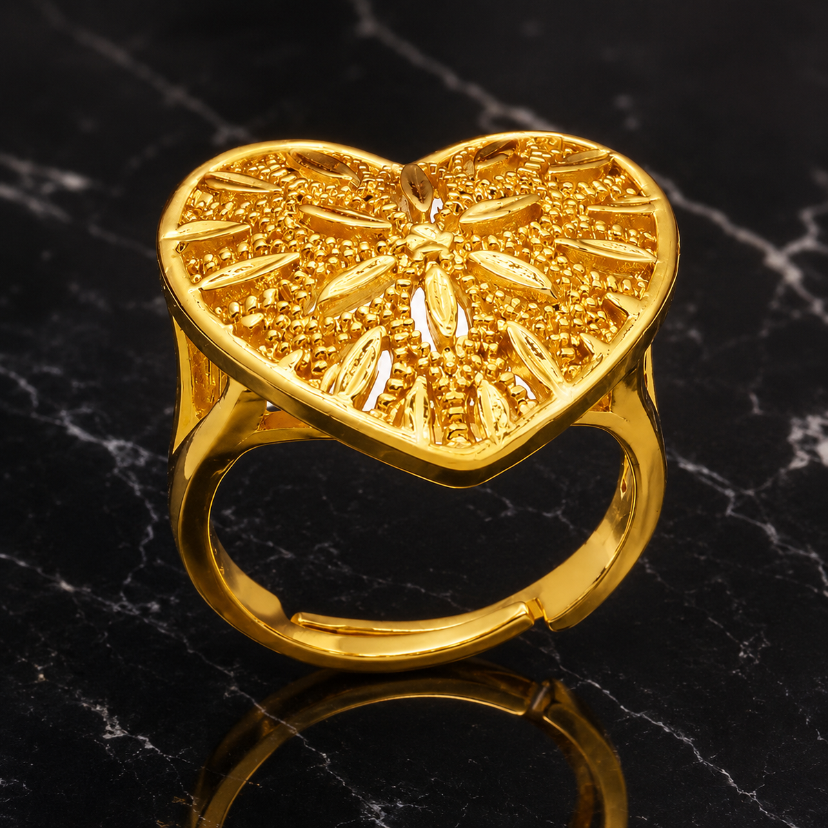 Bague Cœur de Zanzibar