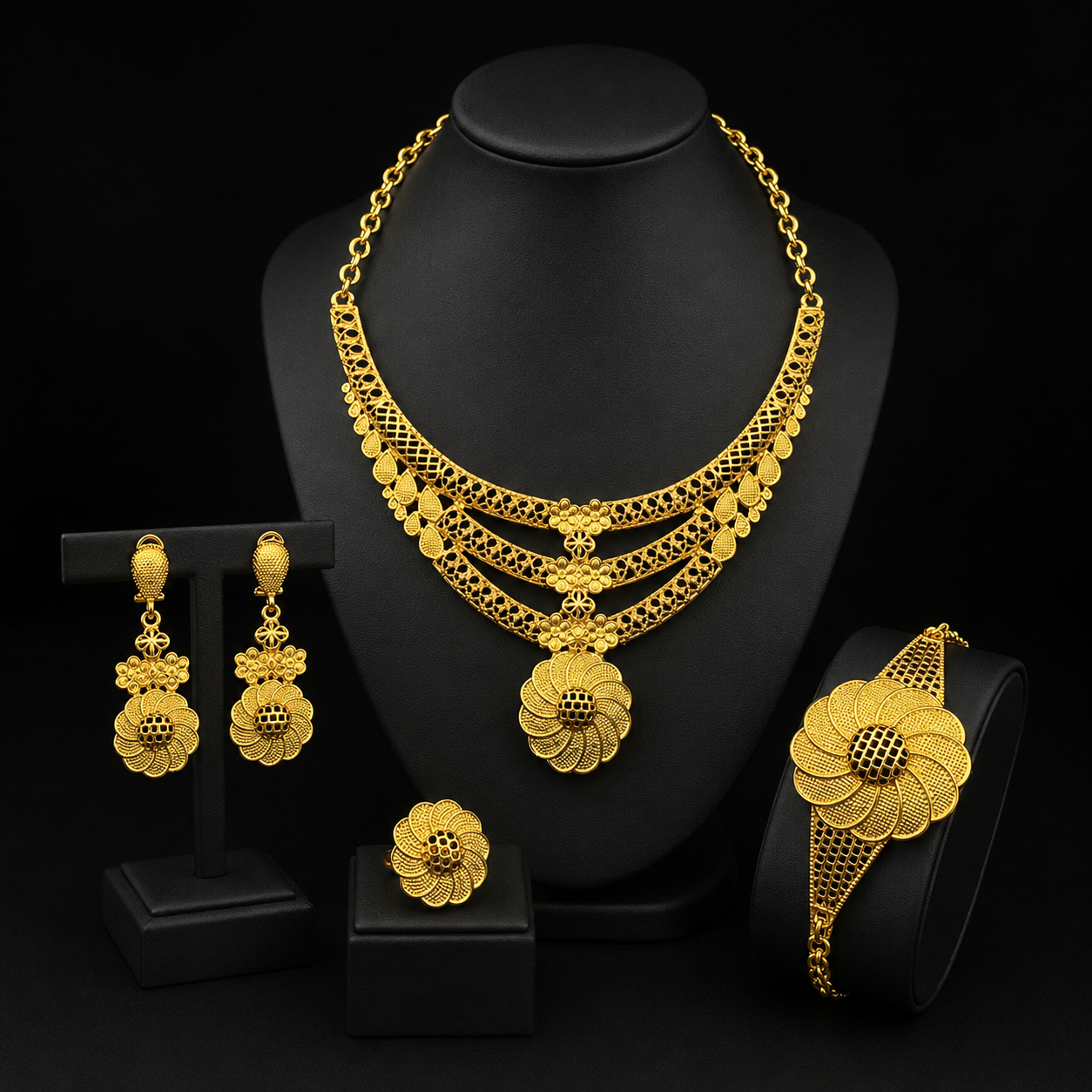 Lunda Floral Cascade Set