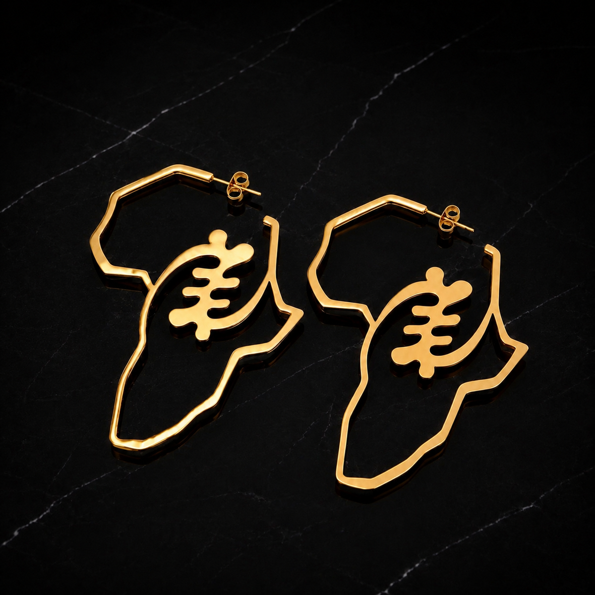 Gye Nyame Africa Earrings
